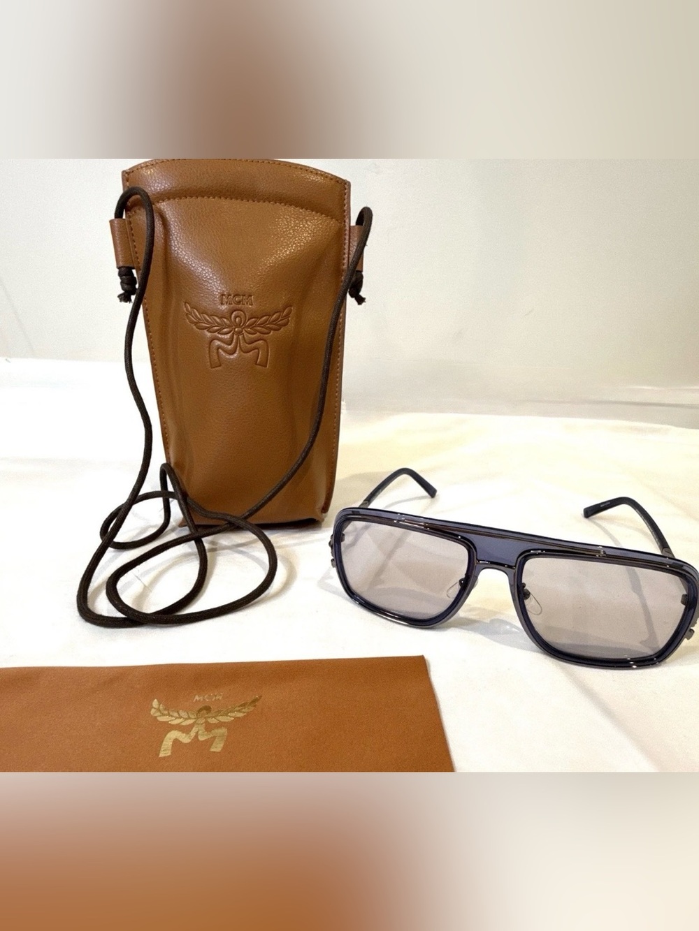MCM Aviators sunglasses. Inside/outside